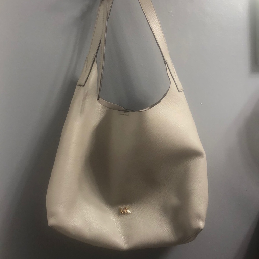 MK leather satchel bag